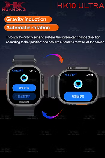 Wodimark HK10 Ultra 3 Wifi 6 Chat GPT/Video Uygulama Akıllı Saat