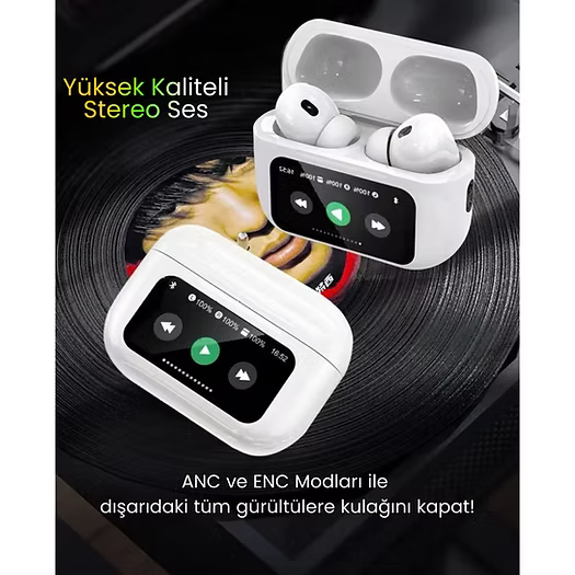 Air Pro 2 ANC Bluetooth Headphones with Touch Screen