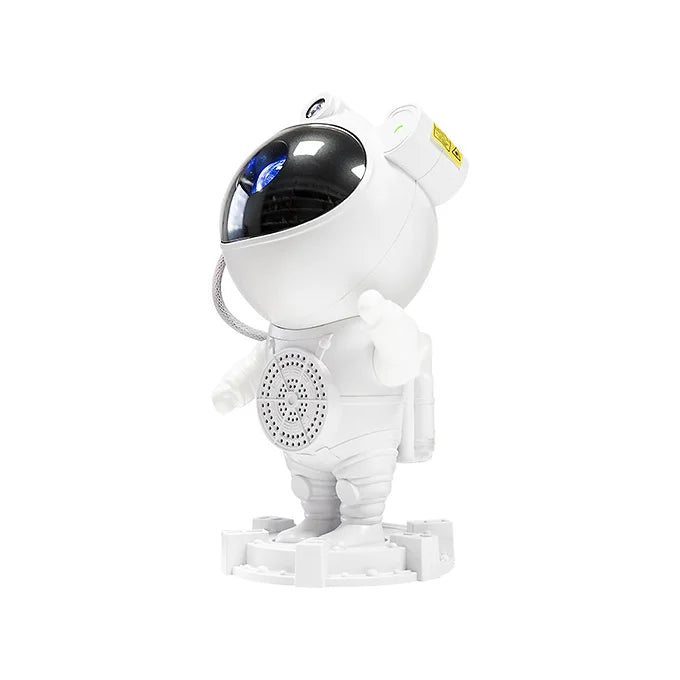 Hoparlörlü Astronot LED Galaxy Projektör: Yıldızlarla Dolu Bir Geceye Yolculuk!