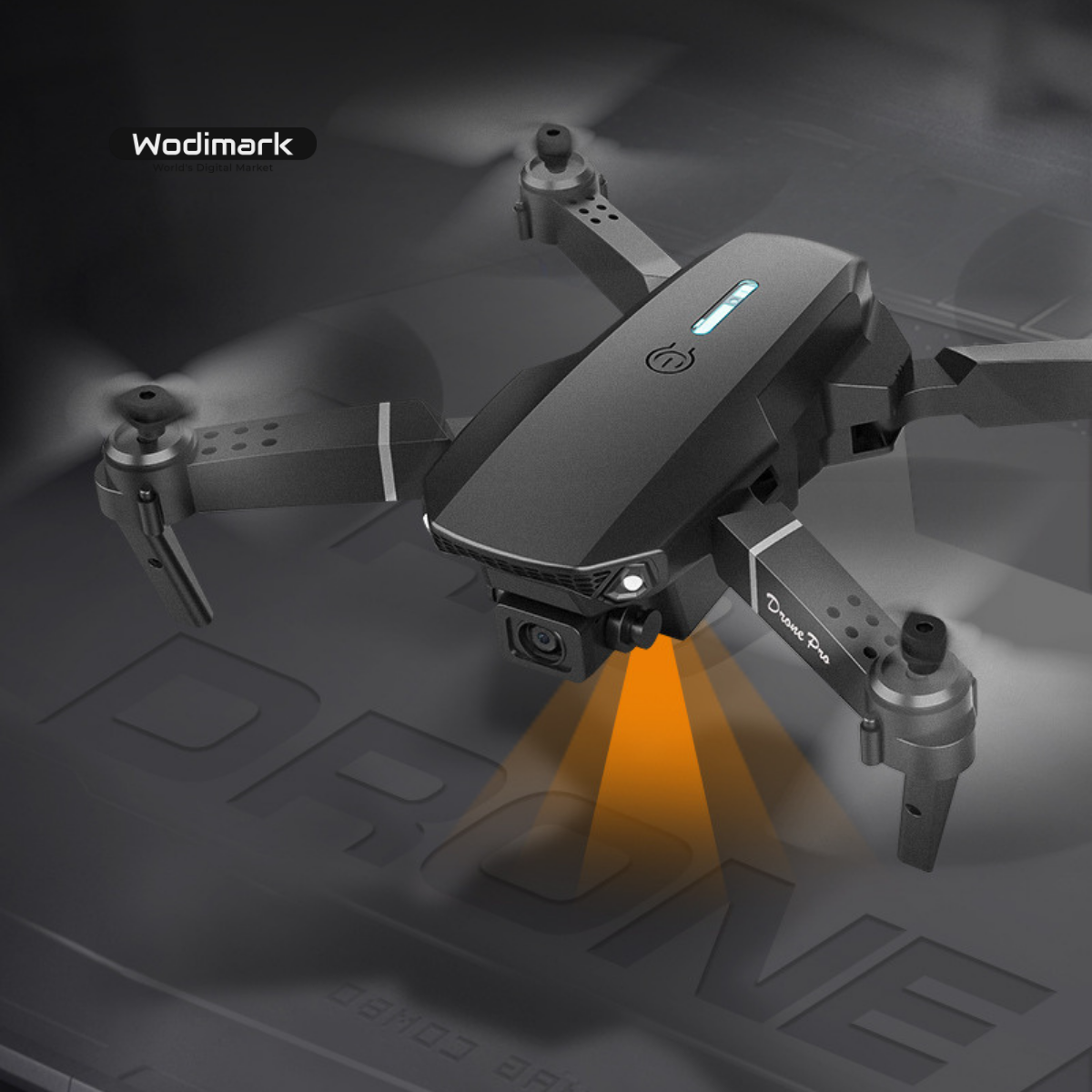 Çift Kamera Uzaktan Kumandalı Taşıma Çantalı Çocuklar İçin Uygun, Katlanabilir, Başlangıç Kameralı Eğlence Hobi Çift Batarylı