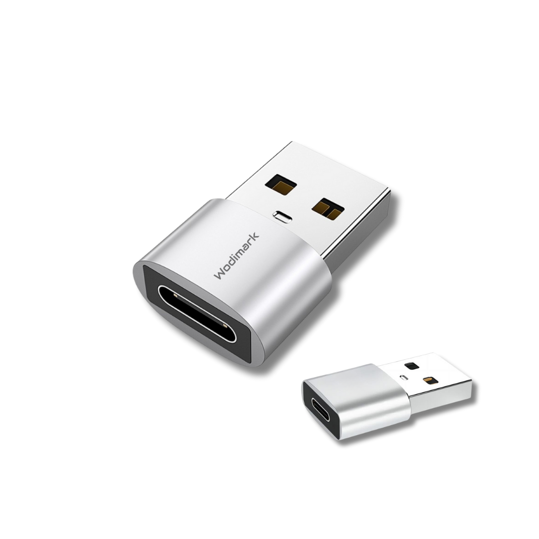 USB to Type-C 3.0 OTG Dönüştürücü – USB’den Type-C’ye Yüksek Hızlı Veri Aktarımı | Gri (1 Adet)