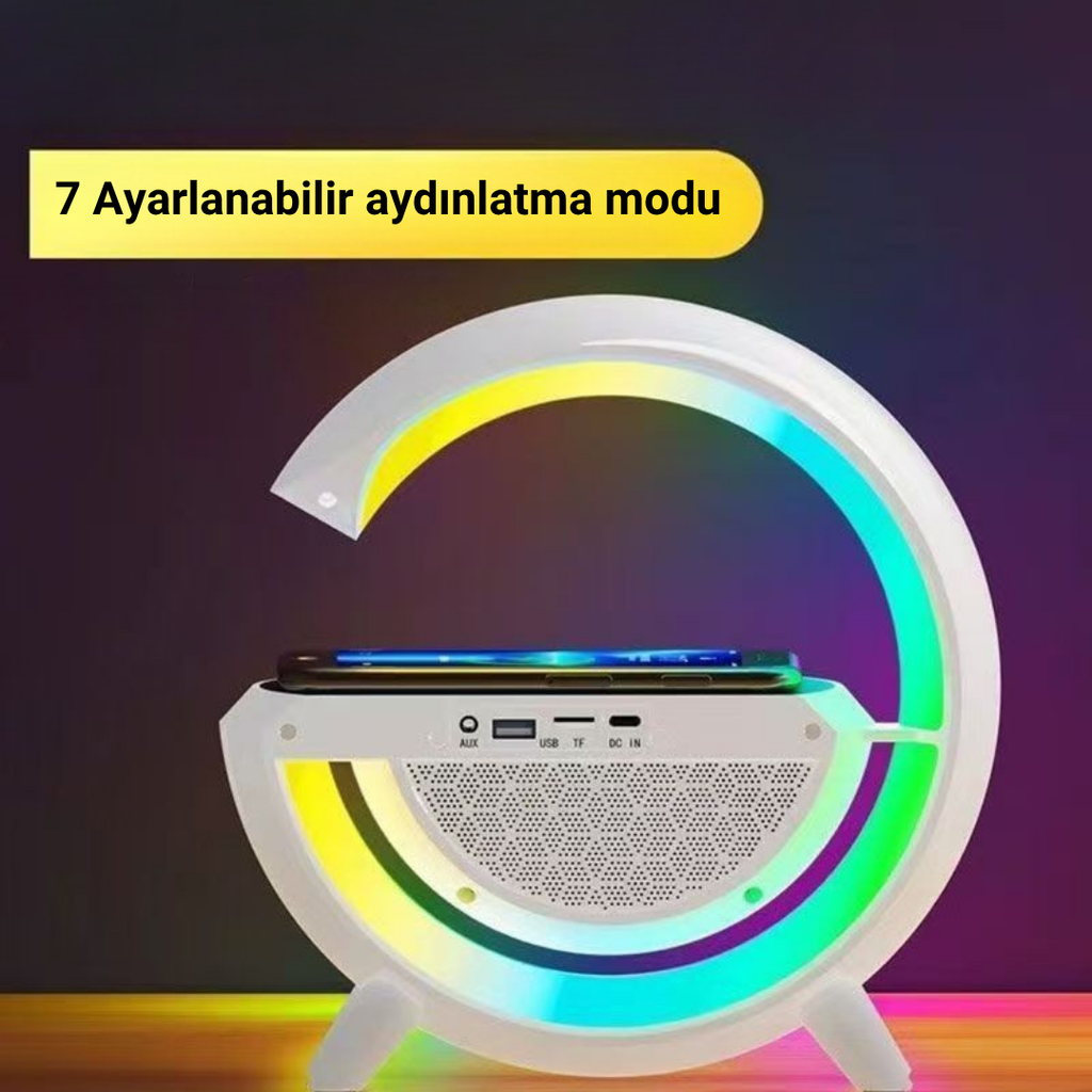 Wodimark RGB Bluetooth Speaker with Digital Display