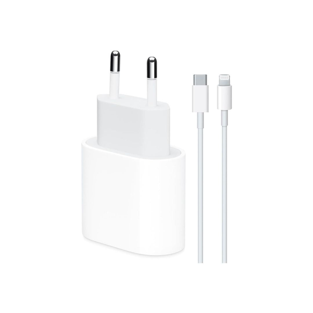 iPhone Hızlı Şarj Aleti 20W + USB-C Kablosu | iPhone 14/13/12/11/X/Pro/Max Uyuml