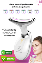 Wodimark World's Digital Market Boyun ve Yüz – 7 Programlı EMS Güzellik Cihazı (