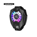 Wodimark 7500RPM LED Işıklı Telefon Soğutucu Fan – Radyatörlü, Sıcaklık Göstergeli, Ultra Sessiz ve RGB Efektli Oyun Soğutucu