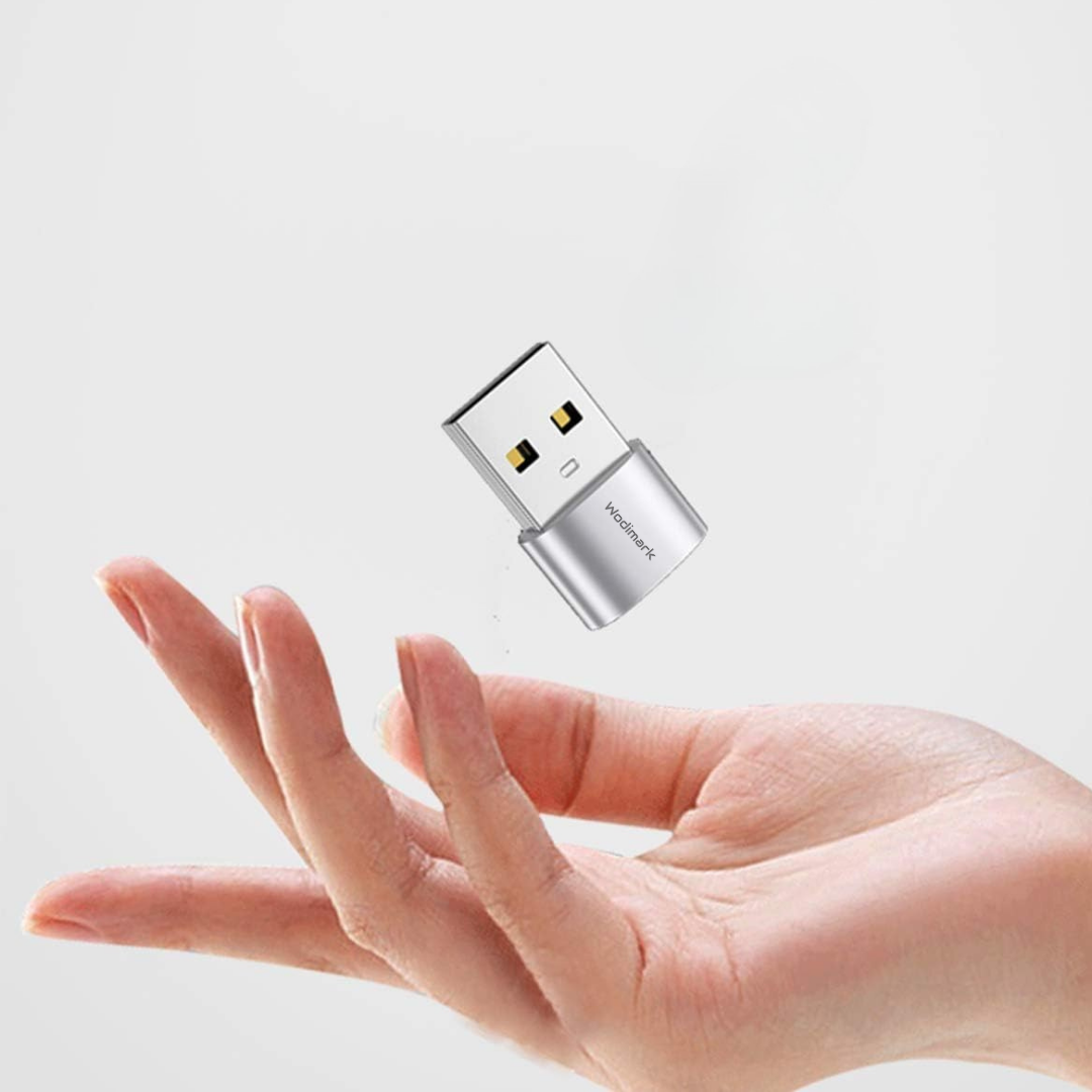 USB to Type-C 3.0 OTG Dönüştürücü – USB’den Type-C’ye Yüksek Hızlı Veri Aktarımı | Gri (1 Adet)