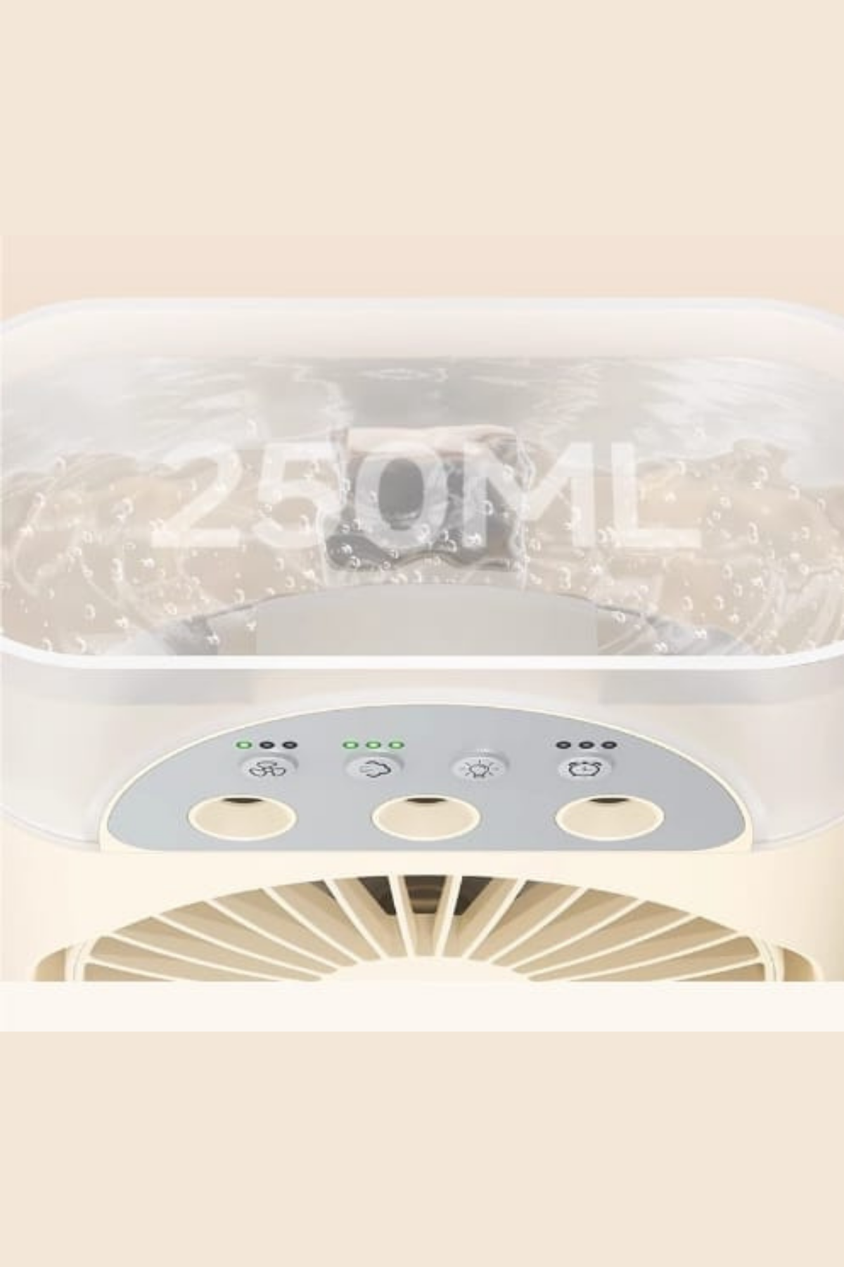 Wodimark Smart Taşınabilir Işıklı Spreyli Vantilatör Buzlu Buharlı Vantilatör Mi