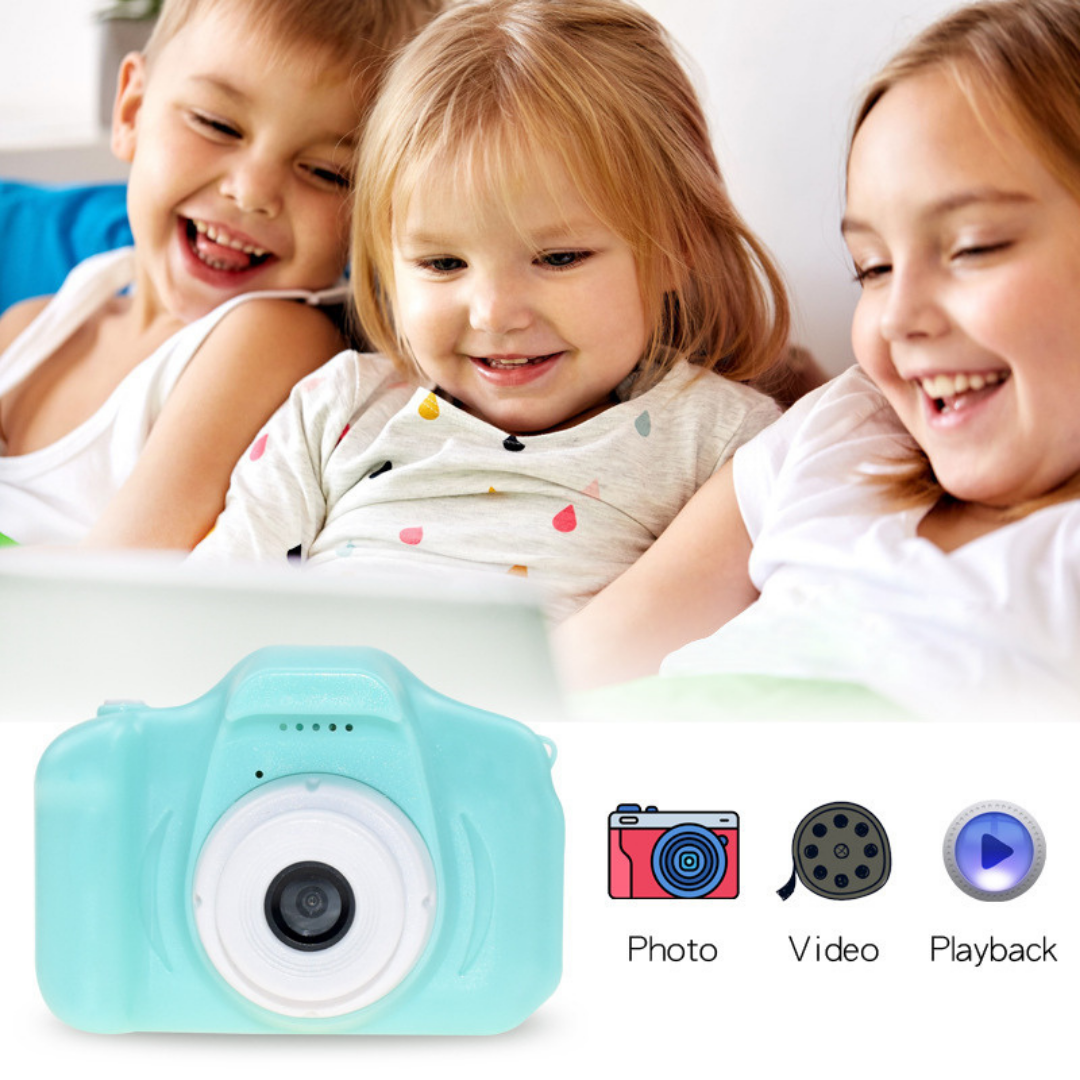 Wodimark Dijital Fotoğraf Makinesi Çocuk Mini 1080p Hd Kamera Selfie