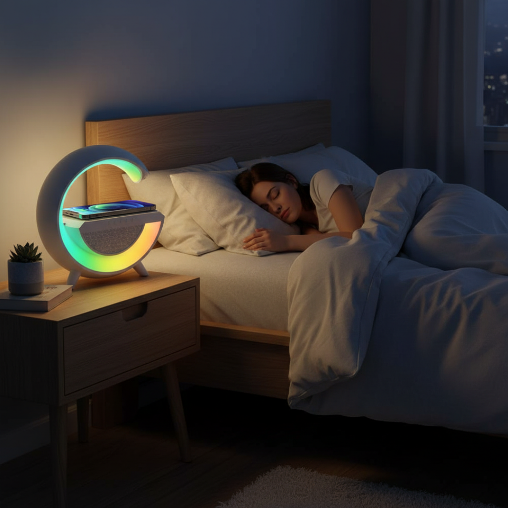 Wodimark RGB Bluetooth Speaker with Digital Display