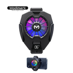 Wodimark 7500RPM LED Işıklı Telefon Soğutucu Fan – Radyatörlü, Sıcaklık Göstergeli, Ultra Sessiz ve RGB Efektli Oyun Soğutucu