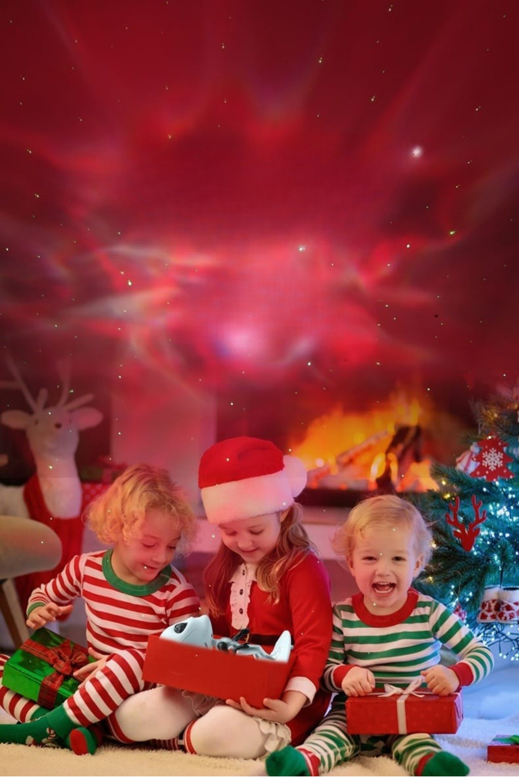 Alien Star Projector Night Light | Ceiling Nebula Galaxy Projector, Laser