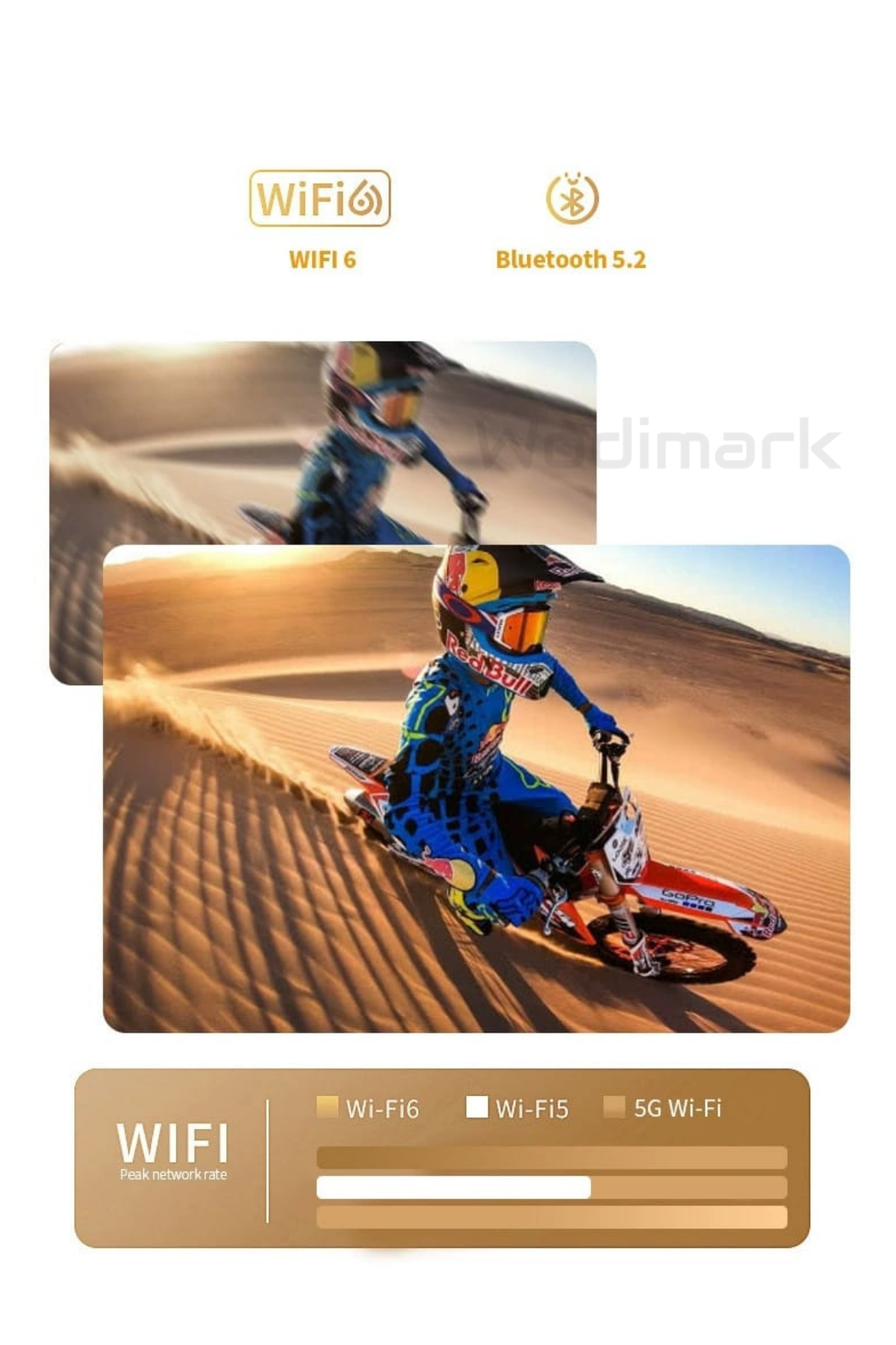 Wodimark K2 Pro+ Taşınabilir Powerbankli Projeksiyon Cihazı