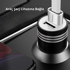 USB to Type-C 3.0 OTG Dönüştürücü – USB’den Type-C’ye Yüksek Hızlı Veri Aktarımı | Gri (1 Adet)