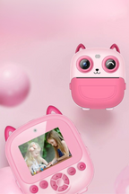 Wodimark Print Camera Çocuk Fotoğraf Makinesi Dijital HD Video Kamera Anlık