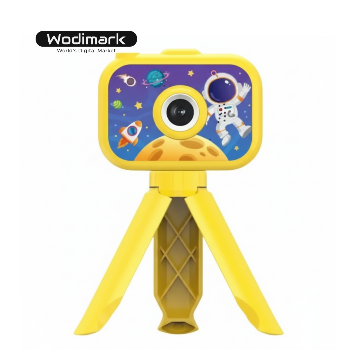 Dijital Fotoğraf Makinesi Çocuk Mini 1080p Hd Kamera Selfie Tripotlu Video Kayıt Çocuk Kamerası Eğit