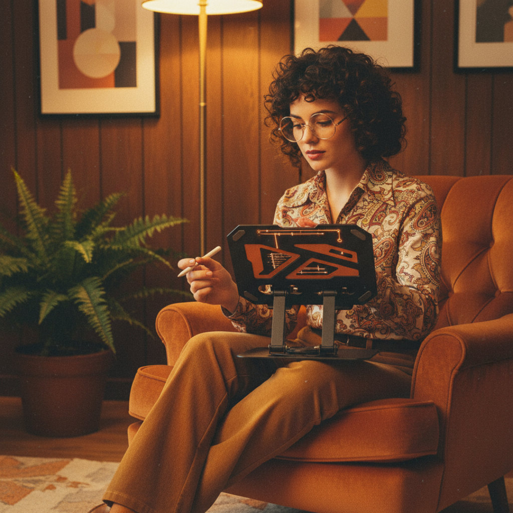 360° Dönebilen Alüminyum Tablet Standı | Yükseklik ve Eğim Ayarlı Metal Tablet Tutucu | 7–12 İnç | iPad Tablet Tutucu