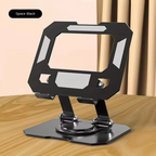 Wodimark 360° Döner Tablet Standı | iPad İçin Katlanabilir Masaüstü Tablet ve Telefon Tutucu