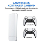 Wodimark 64GB, 20.000+ Oyun - Retro Game ve Stick – Wifi, 2.4ghz Kablosuz Gamepad, Dual Sistem