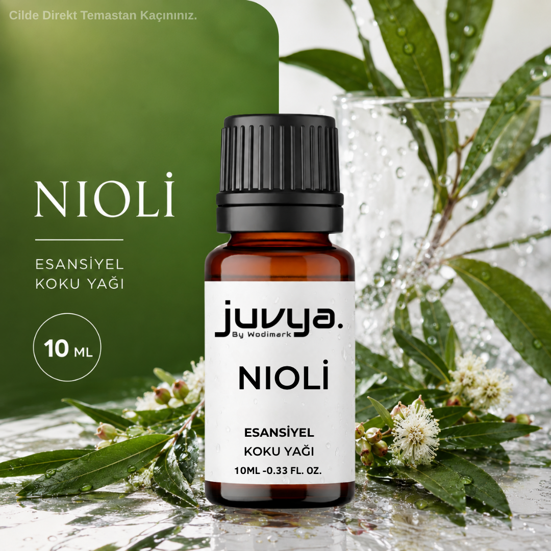 Juvya. Nioli Esansiyel Uçucu Koku Yağı Buhurdanlık Yağı Difüzör Esansı Hobi Esans Ortam Oda Kokusu 10ml
