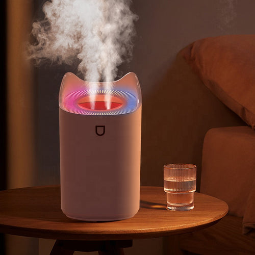 Wodimark K7 3Litre Su Kapasiteli Rgb Işıklı Hava Nemlendirici Buhar Makinası