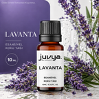 Juvya. Lavanta Esansiyel Uçucu Koku Yağı Buhurdanlık Yağı Difüzör Esansı Hobi Esans Ortam Oda Kokusu 10ml