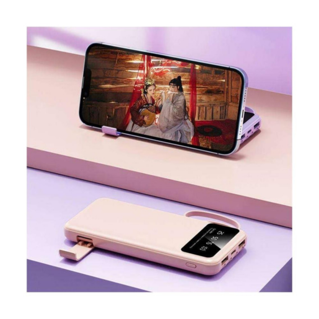 Wodimark 10.000 mAh Dijital Göstergeli Ultra Hızlı PD Powerbank – Çoklu USB Çıkışlı Taşınabilir Şarj Cihazı