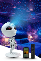 Alien Star Projector Night Light | Ceiling Nebula Galaxy Projector, Laser